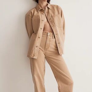 Madewell Denim Shirt-Jacket: Botanical Yarn-Dye Edition
